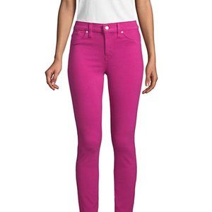 COPY - Hudson magenta mid rise ankle skinny jeans new